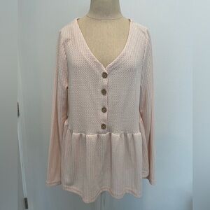 SHEIN Light Pink Top